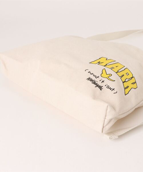 （What it isNt）ART BY MARKGONZALES（ワットイットイズント）の「【 (What it isNt) ART BY MARKGONZALES / (ワットイットイズント) アートバイ マークゴンザレス 】 キャンパス トート ショルダーバッグ メンズ レディース（ショルダーバッグ・メンズ・ホワイト系その他/ホワイト系その他3/ホワイト系その他2・FREE）」の5枚目の写真