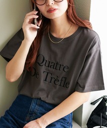 【WEB限定】クアトレロゴ刺繍半袖Tシャツ