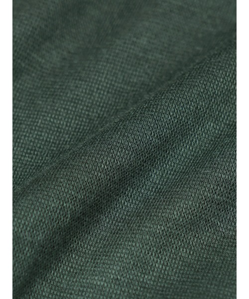 ENCIRCLE（エンサークル）の「【ENCIRCLE/エンサークル】Alex/アレックス（カットソー）（Tシャツ/カットソー・レディース・ダークグリーン/ベージュ/ブラック・FREE）」の8枚目の写真