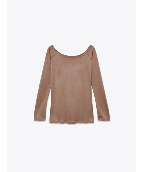 ENCIRCLE（エンサークル）の「【ENCIRCLE/エンサークル】Alex/アレックス（カットソー）（Tシャツ/カットソー・レディース・ダークグリーン/ベージュ/ブラック・FREE）」の17枚目の写真