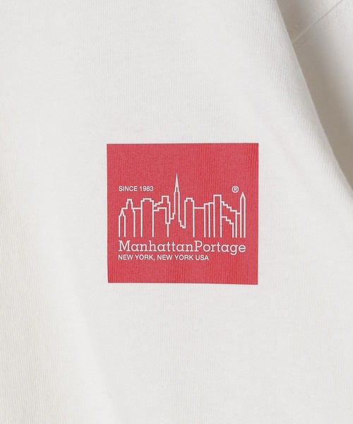 Manhattan Portage（マンハッタンポーテージ）の「[WEB限定]【Manhattan Portage】プリント長袖Tシャツ(KIDS)（Tシャツ/カットソー・キッズ・ライトグリーン/ホワイト/ブラック/ブルー・130cm/150cm）」の12枚目の写真