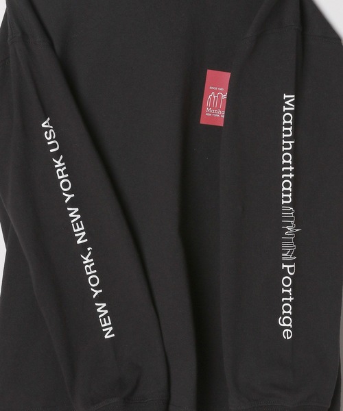 Manhattan Portage（マンハッタンポーテージ）の「[WEB限定]【Manhattan Portage】プリント長袖Tシャツ(KIDS)（Tシャツ/カットソー・キッズ・ライトグリーン/ホワイト/ブラック/ブルー・130cm/150cm）」の13枚目の写真