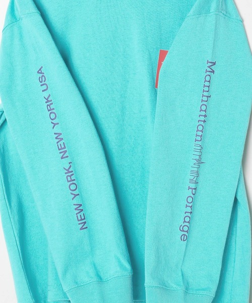 Manhattan Portage（マンハッタンポーテージ）の「[WEB限定]【Manhattan Portage】プリント長袖Tシャツ(KIDS)（Tシャツ/カットソー・キッズ・ライトグリーン/ホワイト/ブラック/ブルー・130cm/150cm）」の16枚目の写真