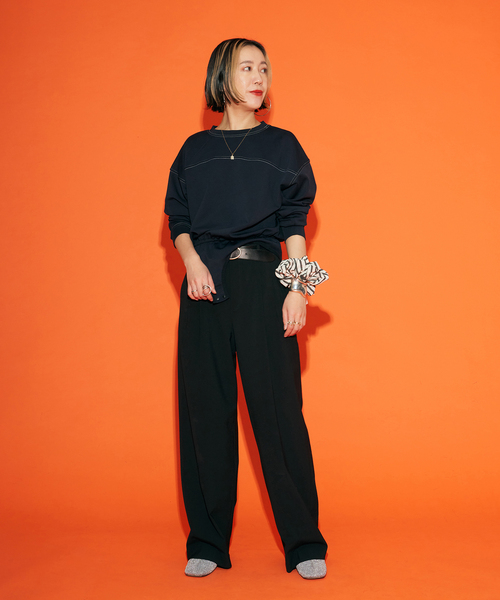 【CITYSHOP】24SS 24070042907010 THE MOOD BODY SUIT ザムードボディースーツ長袖カットソー セール】[THE MOOD] ボディースーツ（Tシャツ/カットソー）｜CITYSHOP