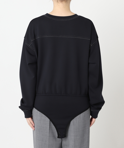 【CITYSHOP】24SS 24070042907010 THE MOOD BODY SUIT ザムードボディースーツ長袖カットソー セール】[THE MOOD] ボディースーツ（Tシャツ/カットソー）｜CITYSHOP