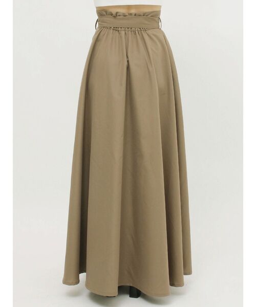 GYDA(ジェイダ)の「ロングボリューム フレアスカート(スカート・レディース・ブラック/ベージュ・FREE)」の12枚目の写真