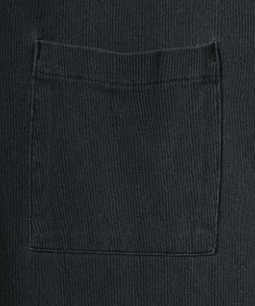 ANPAS(アンパス)の「Pigment Plain Color T-Shirt with Pocket/ピグメント加工 ポケット付き 無地 Tシャツ 半袖 メンズ レディース(Tシャツ/カットソー・メンズ・グレー系その他/グリーン系その他/ベージュ系その他/ブラック系その他・L/LL/M)」の14枚目の写真