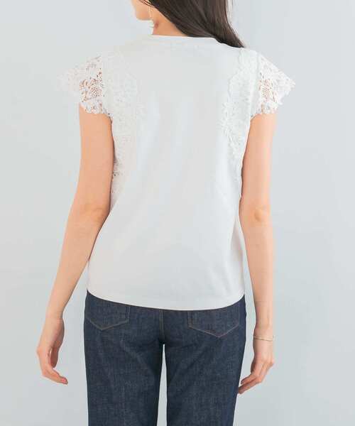 【美品】ERMANNO FIRENZE カットソー　レース　スリーブ　40 DRESSES – ERMANNO FIRENZE
