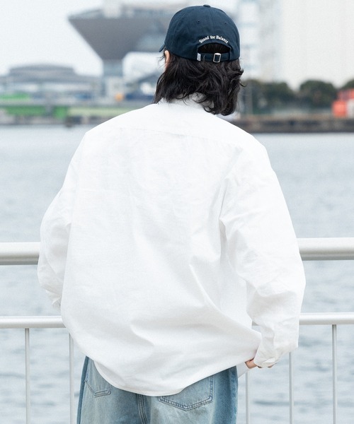 kutir(クティール)の「ハート刺繍ビック長袖シャツ(シャツ/ブラウス・メンズ・オフホワイト/ブラック・MEDIUM/LARGE)」の21枚目の写真