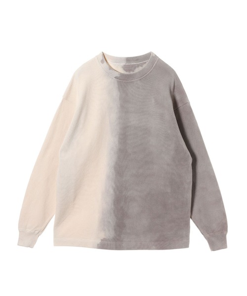 【定価1.7万】クレプスキュール crepuscule *鹿の子ニットプルオーバー*Fグレーブラウン長袖カットソー(33-2309-540)【70J32】 crepuscule（クレプスキュール）の「crepuscule 鹿の子7分袖