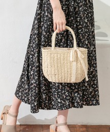 Honeys | リボン付きかごバッグ(かごバッグ)