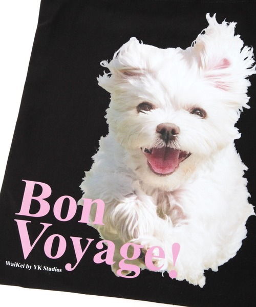 ★Wai Kei★ Bonvoyage Maltese Eco Bag Ivory Ver2 YKBD01AC03- Designer fashion, Seoul-fully created | W Concept