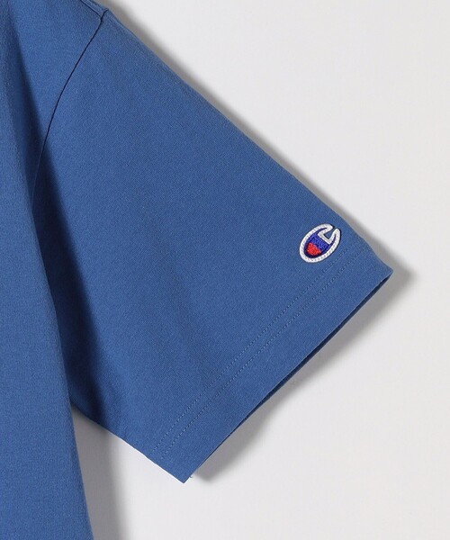 Champion(チャンピオン)の「Champion:〈洗濯機可能〉ヴィンテージライク プリント TEE(Tシャツ/カットソー・レディース・ホワイト/ライトグレー/ネイビー/ブルー・ONE SIZE)」の11枚目の写真