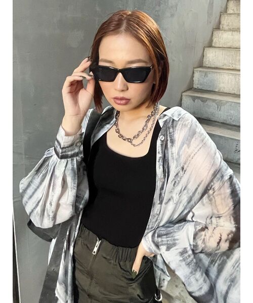 MURUA（ムルーア）の「キャットアイサングラス（サングラス・レディース・ブラック・FREE）」の21枚目の写真