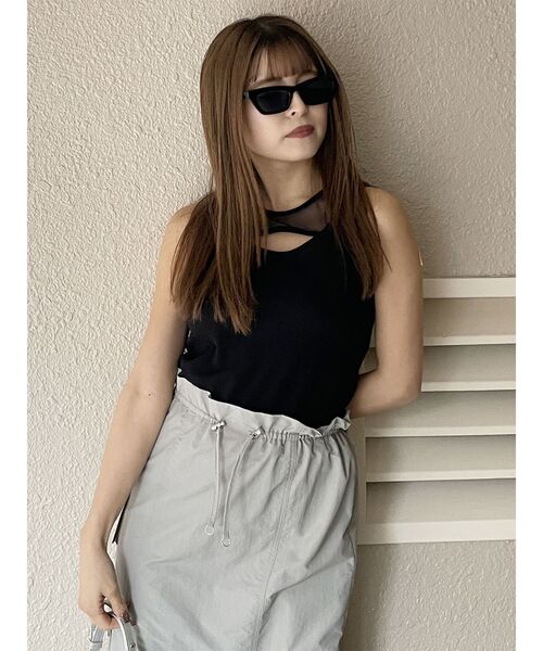 MURUA（ムルーア）の「キャットアイサングラス（サングラス・レディース・ブラック・FREE）」の9枚目の写真