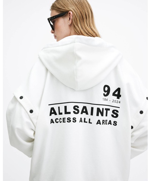 ALLSAINTS（オールセインツ）の「ACCESS AMPHIA OVERSIZED LOGO HOODIE 