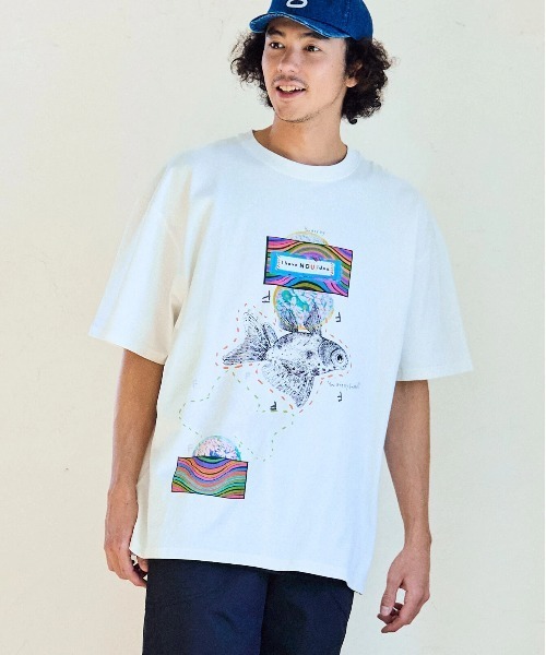 GOLDFISH BIG TEE（Tシャツ/カットソー）｜go slow caravan（ゴースローキャラバン）