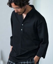 Magine（マージン）の「ms5690-Skipper & pullover design 3-4 Sleeve shirt シャツ（シャツ/ブラウス）」