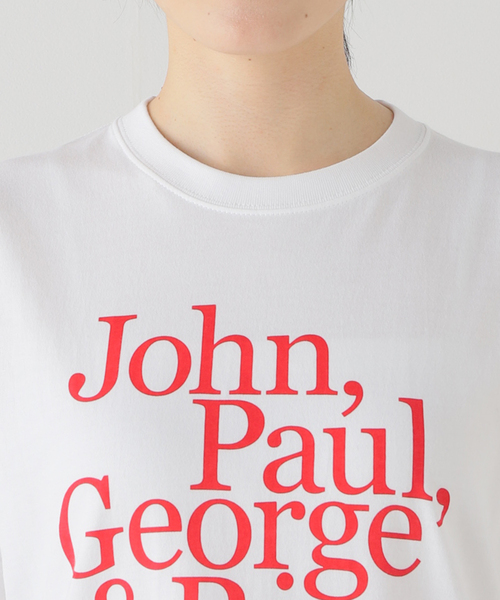 GOOD ROCK SPEED(グッドロックスピード)の「【GOOD ROCK SPEED/グッドロックスピード】THE BEATLES:Tシャツ(Tシャツ/カットソー・レディース・ホワイト・MEDIUM/LARGE)」の11枚目の写真