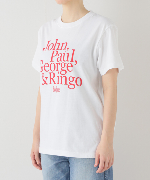GOOD ROCK SPEED(グッドロックスピード)の「【GOOD ROCK SPEED/グッドロックスピード】THE BEATLES:Tシャツ(Tシャツ/カットソー・レディース・ホワイト・MEDIUM/LARGE)」の19枚目の写真