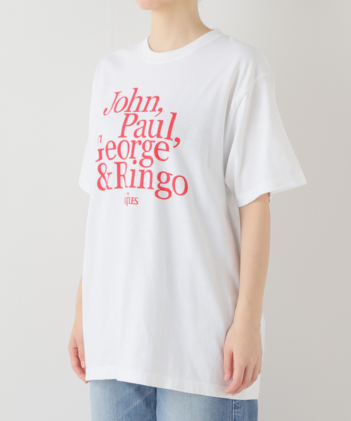 GOOD ROCK SPEED(グッドロックスピード)の「【GOOD ROCK SPEED/グッドロックスピード】THE BEATLES:Tシャツ(Tシャツ/カットソー・レディース・ホワイト・MEDIUM/LARGE)」の20枚目の写真