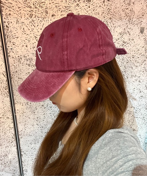 Burner(バーナー)の「【OKUOKU 0909】刺繍 ウォッシュ リボン キャップ oku-bosi-703667189737-9(キャップ・レディース・グリーン系その他/グリーン系その他2/ブルー系その他/ピンク系その他2/ホワイト系その他/ベージュ系その他/ブラウン系その他/ブラック系その他2/ブラック系その他/レッド系その他/ピンク系その他/ホワイト系その他2・FREE)」の19枚目の写真