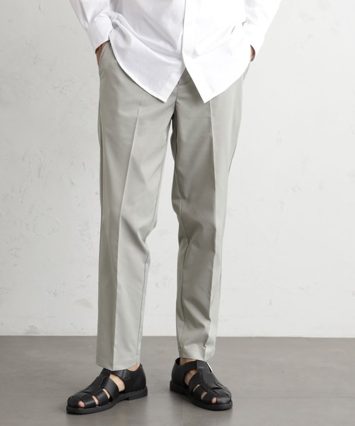 FOUND GOOD（ファウンドグッド）の「バーズアイスラックス（スラックス・メンズ・ネイビー/ベージュ/グレー系2・S/M/L/XL）」の4枚目の写真