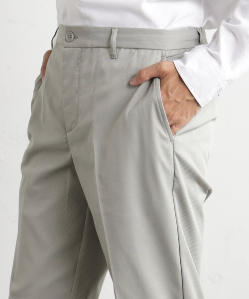 FOUND GOOD（ファウンドグッド）の「バーズアイスラックス（スラックス・メンズ・ネイビー/ベージュ/グレー系2・S/M/L/XL）」の7枚目の写真