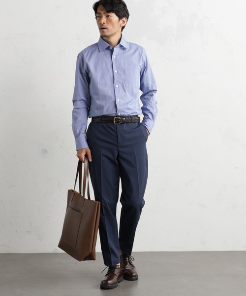 FOUND GOOD（ファウンドグッド）の「バーズアイスラックス（スラックス・メンズ・ネイビー/ベージュ/グレー系2・S/M/L/XL）」の15枚目の写真