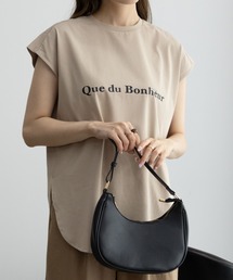 【 UVカット 吸水速乾 】HusHusH ハッシュアッシュ スリーブレスロゴTシャツ