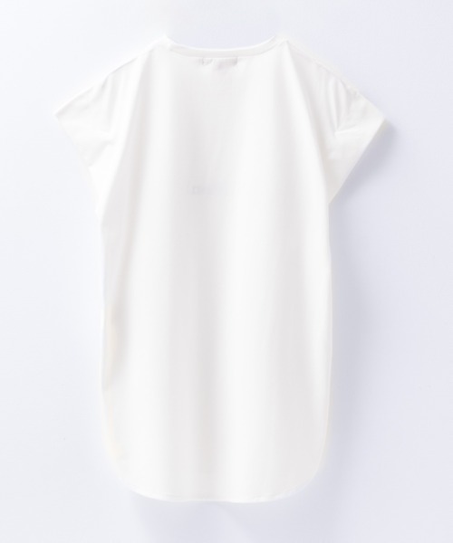 HusHusH（ハッシュアッシュ）の「【 UVカット 吸水速乾 】HusHusH ハッシュアッシュ スリーブレスロゴTシャツ（Tシャツ/カットソー・レディース・ホワイト/ブラック/ベージュ・M/L）」の12枚目の写真