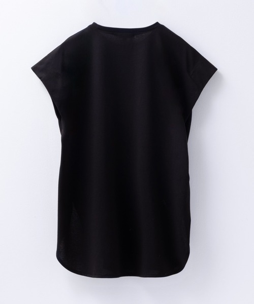 HusHusH（ハッシュアッシュ）の「【 UVカット 吸水速乾 】HusHusH ハッシュアッシュ スリーブレスロゴTシャツ（Tシャツ/カットソー・レディース・ホワイト/ブラック/ベージュ・M/L）」の13枚目の写真