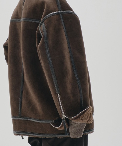 TODAYFUL（トゥデイフル）の「【TODAYFUL/トゥデイフル】フライトオーバージャケット/Flight Over Jacket/MA-1（ブルゾン・レディース・ダークブラウン・38/36）」の13枚目の写真