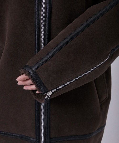 TODAYFUL（トゥデイフル）の「【TODAYFUL/トゥデイフル】フライトオーバージャケット/Flight Over Jacket/MA-1（ブルゾン・レディース・ダークブラウン・38/36）」の17枚目の写真