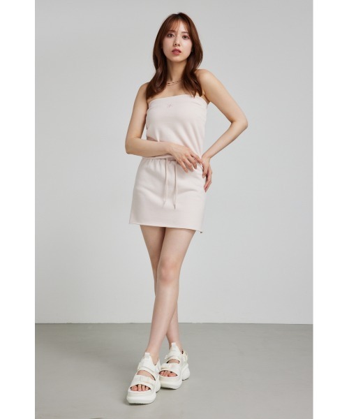 rienda（リエンダ）の「RRロゴスウェットベアトップス 夏服 トレーナー（スウェット・レディース・ホワイト/ピンク/グレー・FREE）」の20枚目の写真