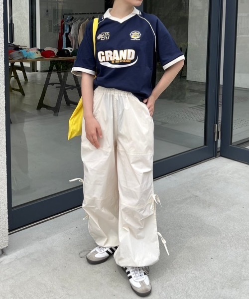 nemne store(ネンネストア)の「《低身長サイズあり》ゲーム風アソートTシャツ(Tシャツ/カットソー・レディース・ネイビー/レッド・MEDIUM/SMALL)」の3枚目の写真