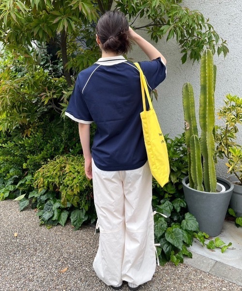 nemne store(ネンネストア)の「《低身長サイズあり》ゲーム風アソートTシャツ(Tシャツ/カットソー・レディース・ネイビー/レッド・MEDIUM/SMALL)」の5枚目の写真