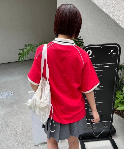 nemne store(ネンネストア)の「《低身長サイズあり》ゲーム風アソートTシャツ(Tシャツ/カットソー・レディース・ネイビー/レッド・MEDIUM/SMALL)」の13枚目の写真
