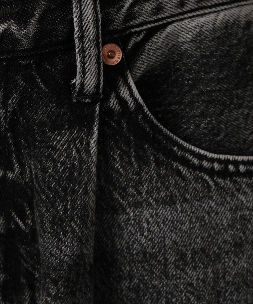 RAGEBLUE（レイジブルー）の「Vintage denim wide barrel pants/ヴィンテージライク/デニムワイドバレルパンツ（デニムパンツ・メンズ・ダークグレー/ブルー・LARGE/MEDIUM/SMALL）」の6枚目の写真