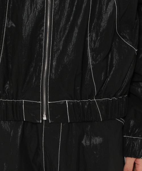 HARE(ハレ)の「【SET UP対応】コンパクトウェーブラインブルゾン(HARE)(ブルゾン・メンズ・ブラック系その他/ブラック・SMALL/MEDIUM)」の13枚目の写真