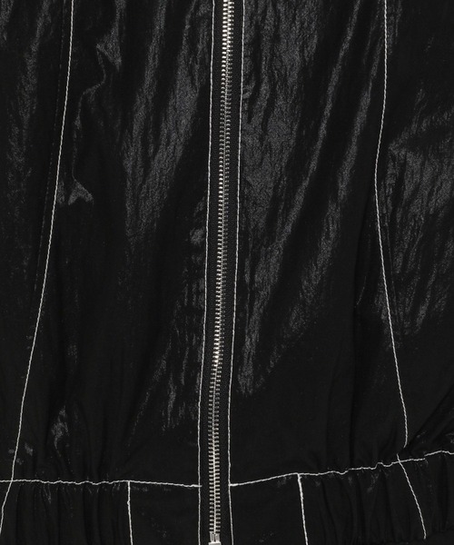 HARE(ハレ)の「【SET UP対応】コンパクトウェーブラインブルゾン(HARE)(ブルゾン・メンズ・ブラック系その他/ブラック・SMALL/MEDIUM)」の6枚目の写真