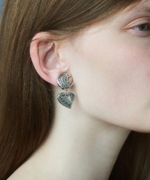 IRIS47 | 【IRIS 47】ancient moon earring/アンシエント ムーン イヤリング(イヤリング)