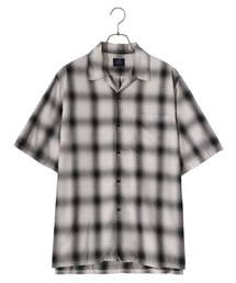 REMI RELIEF NAVY LABEL | REMI RELIEF NAVY LAB / レミレリーフ ネイビーレーベル：レーヨンチェックSSシャツB：RN26349059AK[STD](シャツ/ブラウス)