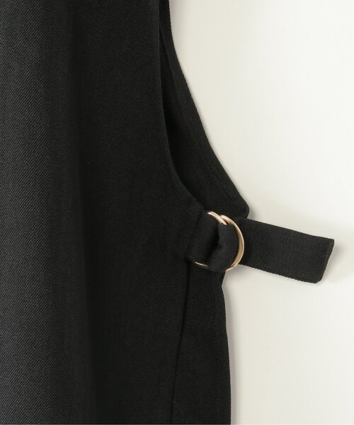 ikka（イッカ）の「【親子コーデ】サイドベルトテーラージレ（110~160cm）（ベスト・キッズ・ブラック・XS/S/M/L/XL）」の15枚目の写真