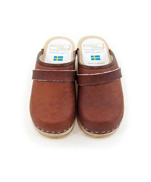 MOHEDA TOFFELN（モヘダトフェール）の「MOHEDA TOFFELN/モヘダトフェール キッズサボサンダル【EMIL】（サンダル・キッズ・ブラック/ブラウン・28/26/30/32）」の6枚目の写真