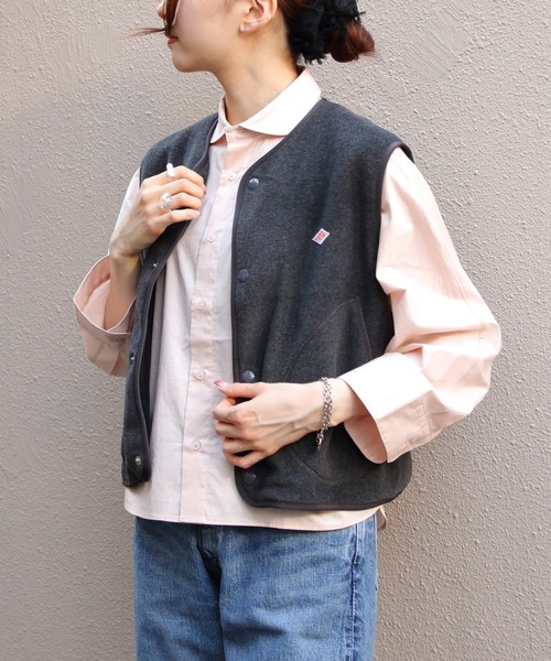 DANTON（ダントン）の「DANTON/ダントン フリースカラーレス
