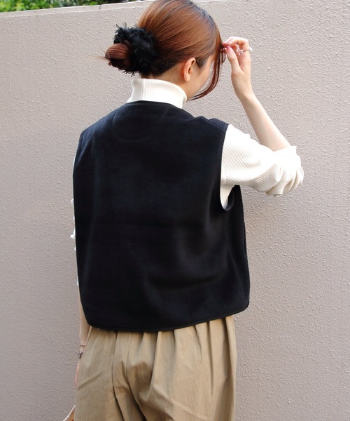 DANTON（ダントン）の「DANTON/ダントン フリースカラーレスベスト