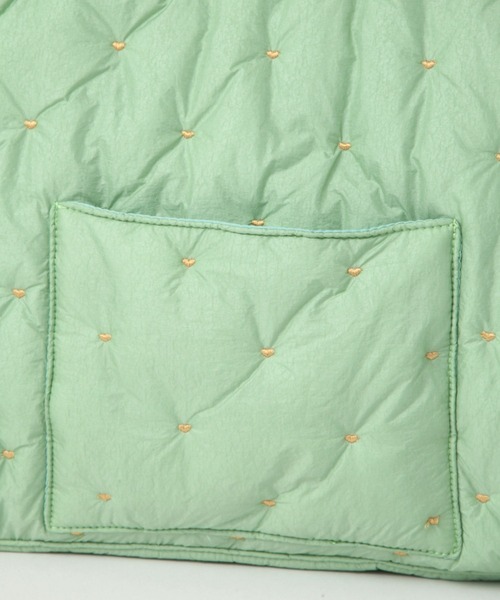 tiny tiny（ティニーティニー）の「ハート刺繍推しトートバッグ[tiny tiny(ティニーティニー)]（トートバッグ・レディース・グリーン/レッド/ピンク/ブルー/ホワイト/パープル/ブラック・0）」の12枚目の写真