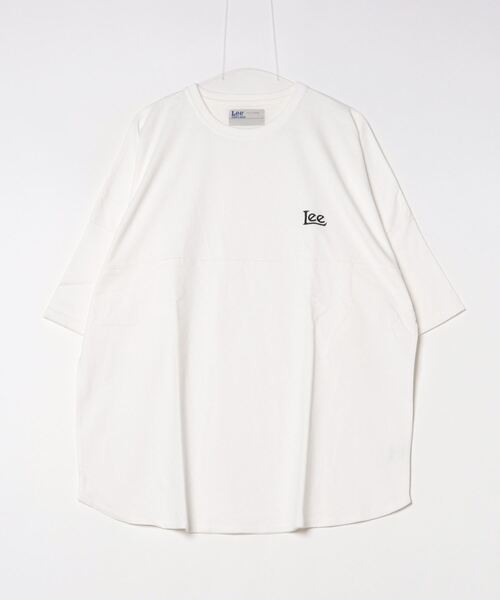 Lee(リー)の「LEE / ROUND HEM S/S TEE / LT3148(Tシャツ/カットソー・レディース・ホワイト/ブラック/ホワイト系その他/ブラック系その他・X-LARGE)」の6枚目の写真