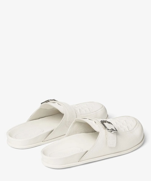 JIMMY CHOO(ジミーチュウ)の「ETTA MULE(サンダル・メンズ・カーキ/ブラック/ホワイト・42/40/41)」の7枚目の写真